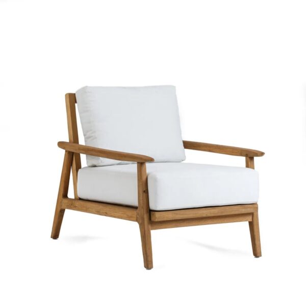 Reclaimed Teak One-Seater – Prirodna elegancija za opuštanje na otvorenom