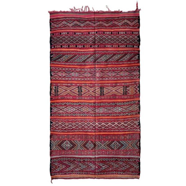 Marokanski Berberski Kilim tepih od čiste vune – 150 x 285 cm
