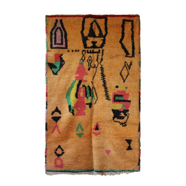 Tepih “Boujad Terra” od čiste vune – ručno izrađen u Maroku 168 x 280 cm