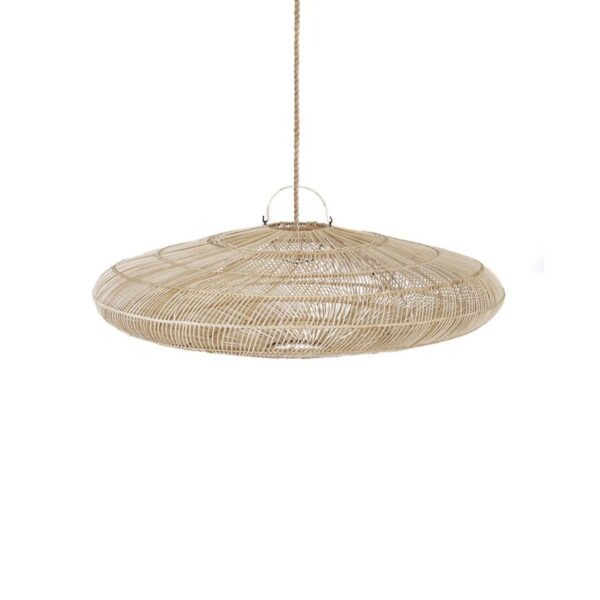 Luster Macaron od ratana – ručno rađena visilica promjera 110 cm
