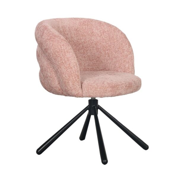Pebble rotirajuća stolica Pastel Pink