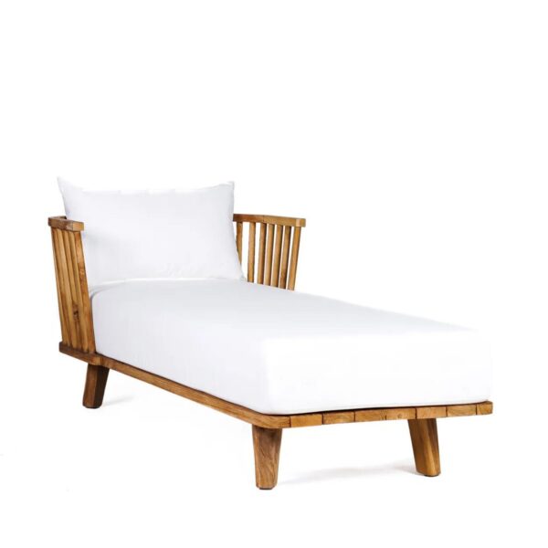 Outdoor Daybed od Recikliranog Tikovog Drveta
