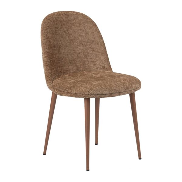 Stolica Egg – Karamel elegancija s modernim dodirom (komplet od 2)