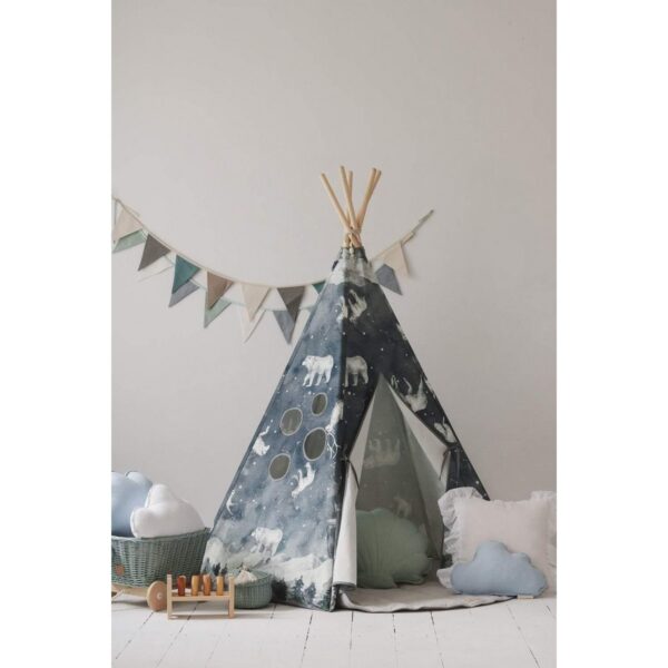 Teepee “Night Sky” – Zimska bajka pod zvijezdama
