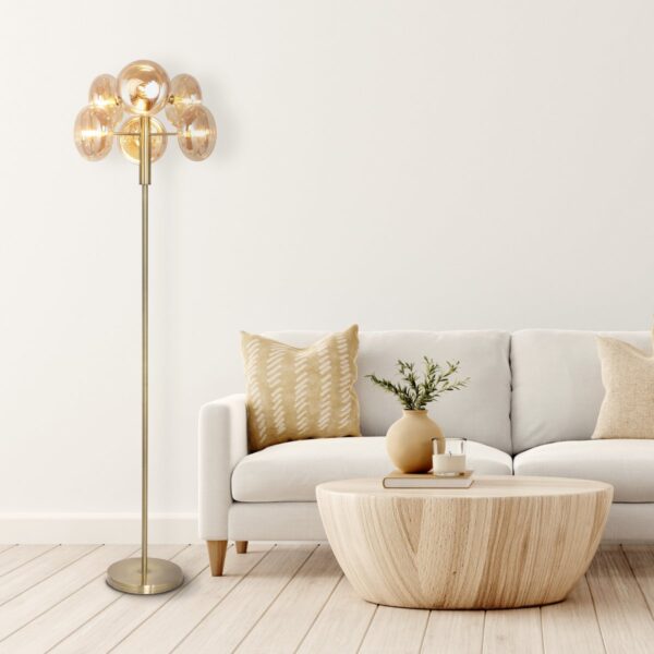 Stajaća lampa “Amber Globe”