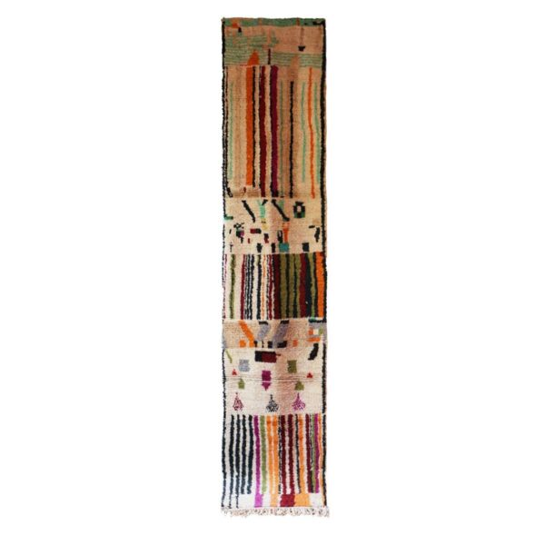 Berberski vuneni tepih “Boujad Colorscape” 75 x 378 cm