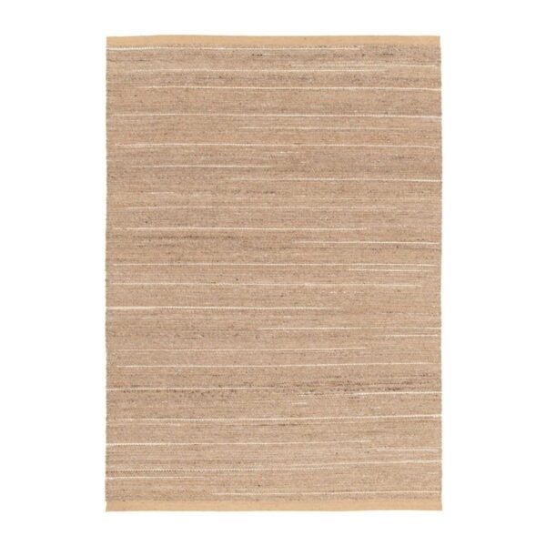 Tapis fait main en laine de nouvelle Zelande et en jute MARIUS