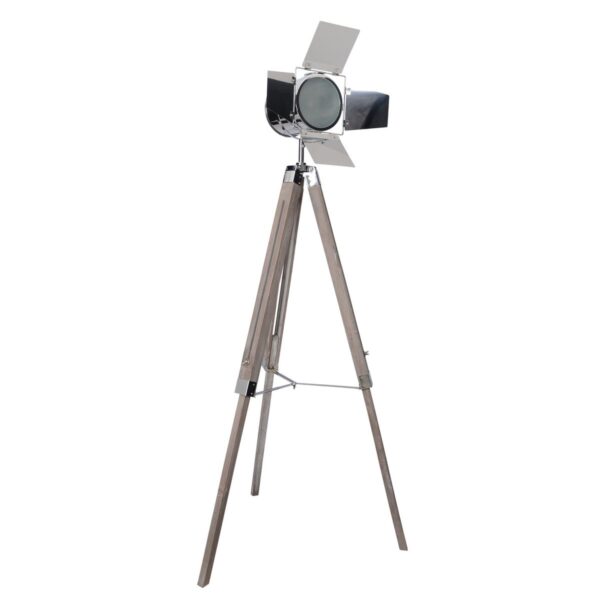 Podna lampa HOLLY – reflektor inspiriran filmskim setovima