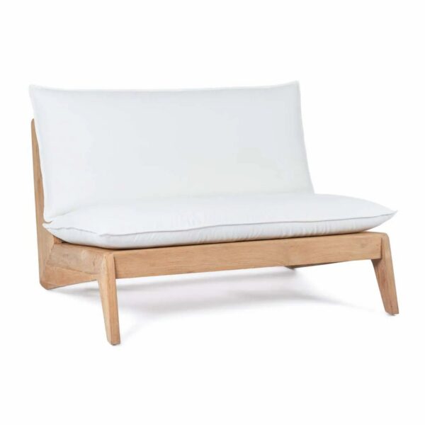 Lazy sofa od tikovine s jastucima